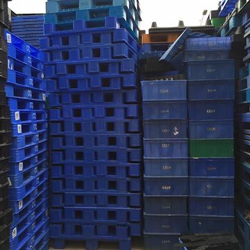 佛山重型二手塑料卡板 日韩进口叉车托盘